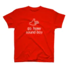 Art Studio TrinityのGO HOME SOUND BOY【濃色ベース】 スタンダードTシャツ