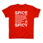 LONESOME TYPE ススのSPICE SPICY（White） スタンダードTシャツ