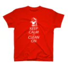 sadao_groupのKEEP CALM AND CLEAN ON Regular Fit T-Shirt