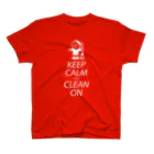 sadao_groupのKEEP CALM AND CLEAN ON スタンダードTシャツ