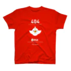 (\( ⁰⊖⁰)/) esaのesa.io (404) スタンダードTシャツ