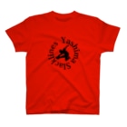 YASHIMA-SLACKLINESのYSロゴ-ブラック Regular Fit T-Shirt