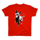 甲斐主オンラインショップの甲斐犬Tシャツ（赤色用） Regular Fit T-Shirt