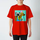 rakugakitt7のold school(キリン) スタンダードTシャツ