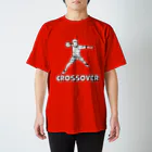 空の下のボーラーのクロスオーバー(線画) スタンダードTシャツ