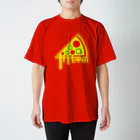 ピザカリ長府店グッズのピザカリ長府店ロゴ Regular Fit T-Shirt