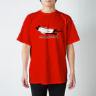 シギサワカ屋（仮）のねこがのびる Regular Fit T-Shirt