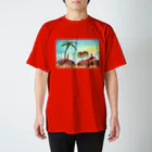 mikotoのtako island スタンダードTシャツ