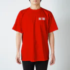 リジット・モータースポーツのRIGID前後白ロゴ Regular Fit T-Shirt