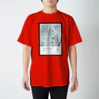YRNMのL.L.S.W. モノクロ Regular Fit T-Shirt