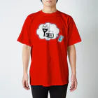 親子ペアで着れるTシャツSHOPのプリントTシャツ”圏外” スタンダードTシャツ