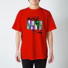 アザミ屋さんの黒イ旗ノ呪イTシャツ Regular Fit T-Shirt