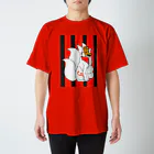 浮世狐夢の九尾狛 スタンダードTシャツ