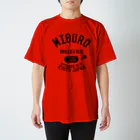 No.326のカレッジロゴ ブラック スタンダードTシャツ