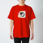 みらいずまーちのアカメカブトトカゲちゃん スタンダードTシャツ