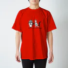 馴鹿 Jun-Rokuの運び屋のリス Regular Fit T-Shirt