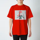 水草のナウ・ガール４３ Regular Fit T-Shirt