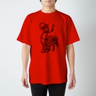 打弦商店のダルシマン Regular Fit T-Shirt
