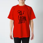 打弦商店のダルシマン Regular Fit T-Shirt