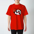 パンダ丸のパンダ丸-キング スタンダードTシャツ