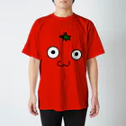 もるもつの顔面とまもつ Regular Fit T-Shirt