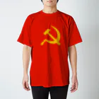 AURA_HYSTERICAのHammer_and_sickle スタンダードTシャツ