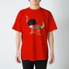 しまのなかまfromIRIOMOTEのAWZ ダチョウ＆エミュー Regular Fit T-Shirt