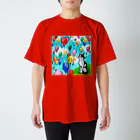 analogqueenのDreaming balloons スタンダードTシャツ