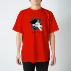 ないものねだりの【色変化】Hand Dog(shadow) スタンダードTシャツ