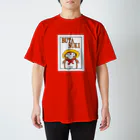 豚人イラストのパンダ武島のブタヌキ（デジタルリマスブター版） スタンダードTシャツ