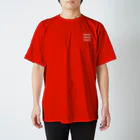 菅原商店のComic Line - 7 (White) Regular Fit T-Shirt