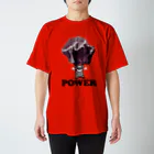 planetNITのPOWER熊 Regular Fit T-Shirt