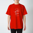 9bdesignのうまいお鮨食べたくて｜サーモン Regular Fit T-Shirt