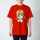 おまけ星のカラフルリボンの女の子 Regular Fit T-Shirt