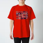 だるまかじーのみせのダルマッチ(地の色が映えるver.) スタンダードTシャツ