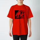 Ａ’ｚｗｏｒｋＳの陰陽　焔(BLEZE) スタンダードTシャツ