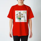 soufactの雷ニャン スタンダードTシャツ