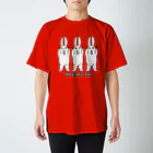 しらたまハウスのおどろきまくるうさぎ＊しらたまちゃん Regular Fit T-Shirt