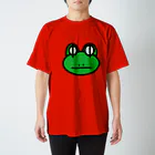 Puuuky＊Marketのカエル スタンダードTシャツ