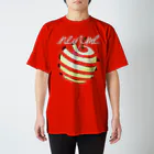 内山ショップの皮むきリンゴ スタンダードTシャツ