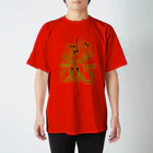  むきむき   地球生活のだれかさん Regular Fit T-Shirt