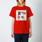 みきぞーん｜保護猫 ミッキー画伯と肉球とおともだちのmie Regular Fit T-Shirt