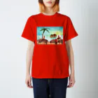 mikotoのtako island スタンダードTシャツ