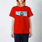 【シマエナガLOVE】使うだけで人生豊かに生きるための雑貨屋◆にこらびの【サロベツのシマエナガ】お出かけが楽しくなる Regular Fit T-Shirt