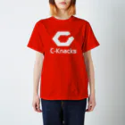 C-KnacksのC-Knacks Logo / White スタンダードTシャツ