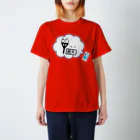 親子ペアで着れるTシャツSHOPのプリントTシャツ”圏外” Regular Fit T-Shirt