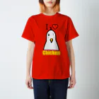 mou2ZOOのI♥Chicken スタンダードTシャツ