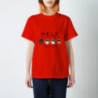 のべ子のhelpネーコルズ スタンダードTシャツ