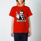 kitunetukiのHACK YOU スタンダードTシャツ