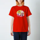 いちご爆弾の子育てうさぎ Regular Fit T-Shirt